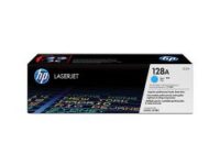 HP Cartucho de tóner original LaserJet 128A cian