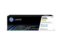 HP LaserJet Cartucho de tóner Original 203X amarillo de alta capacidad