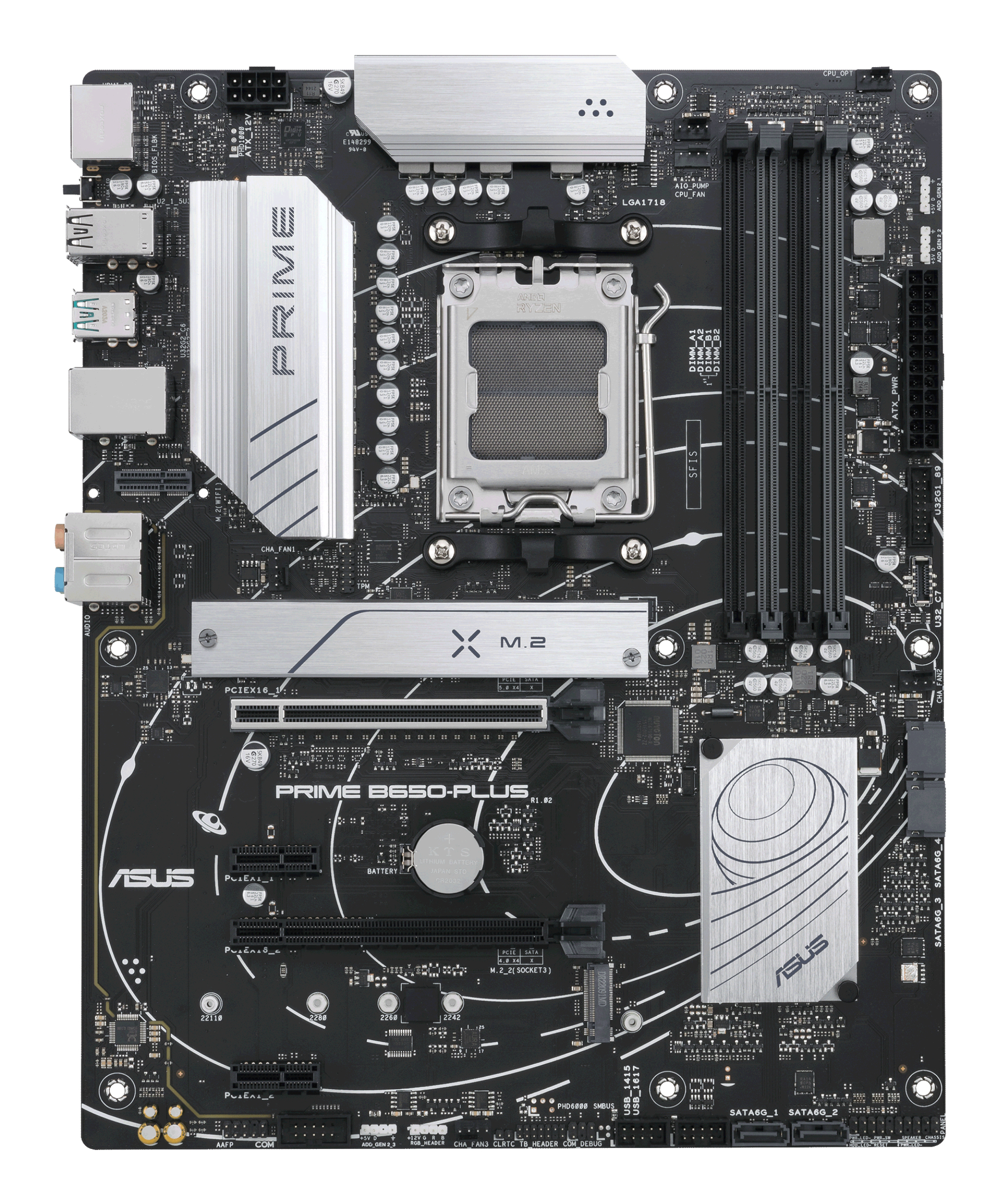 ASUS PRIME B650-PLUS-CSM AMD B650 Zócalo AM5 ATX - Imagen 2
