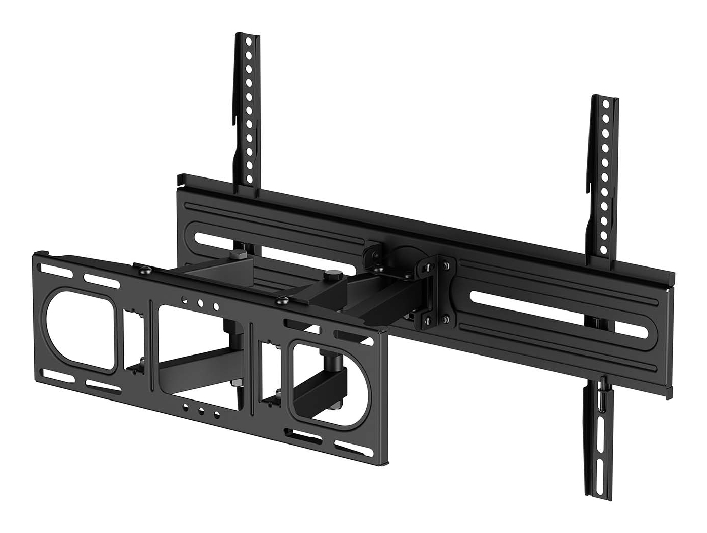 AISENS Soporte eco giratorio, inclinable y nivelable para monitor/TV 40kg de 37-80, Negro - Imagen 3