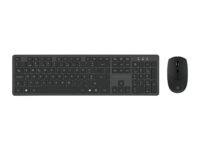 Conceptronic ORAZIO01PT teclado Ratón incluido Oficina RF inalámbrico QWERTY Portugués Negro