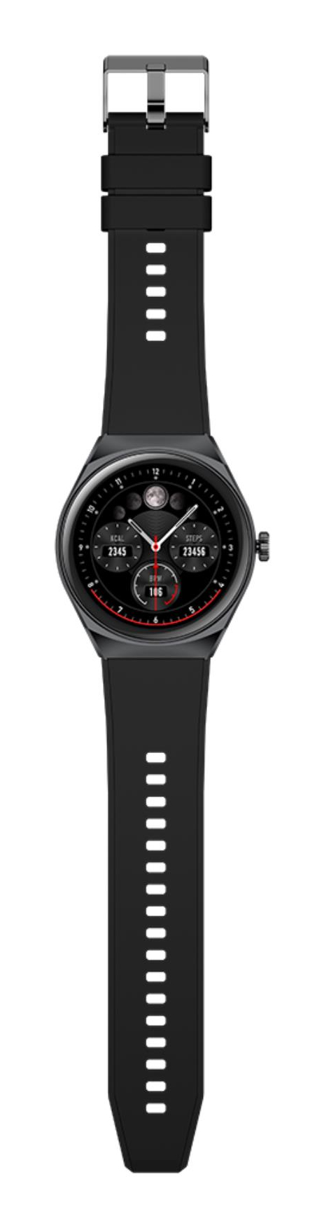 Celly TRAINERHALOBK Relojes inteligentes y deportivos 3,51 cm (1.38') Digital 240 x 240 Pixeles Negro GPS (satélite) - Imagen 2