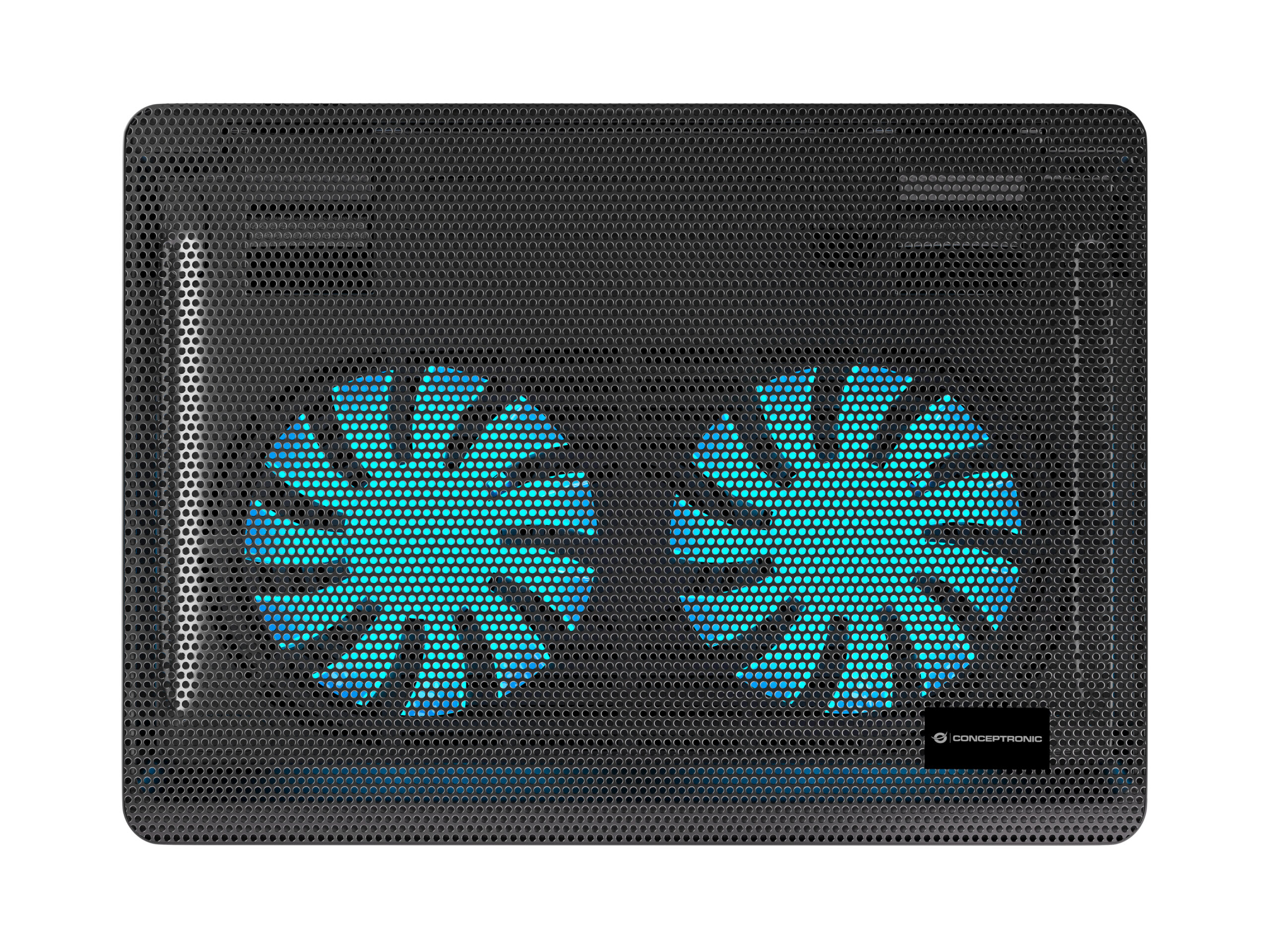 Conceptronic CNBCOOLPAD2F almohadilla fría 39,6 cm (15.6') 1000 RPM Negro - Imagen 2