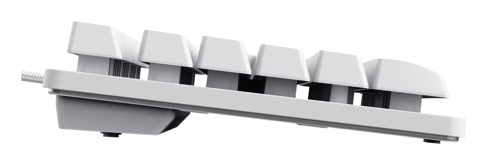 Trust GXT 833W Thado TKL teclado Juego USB QWERTY Español Blanco - Imagen 3