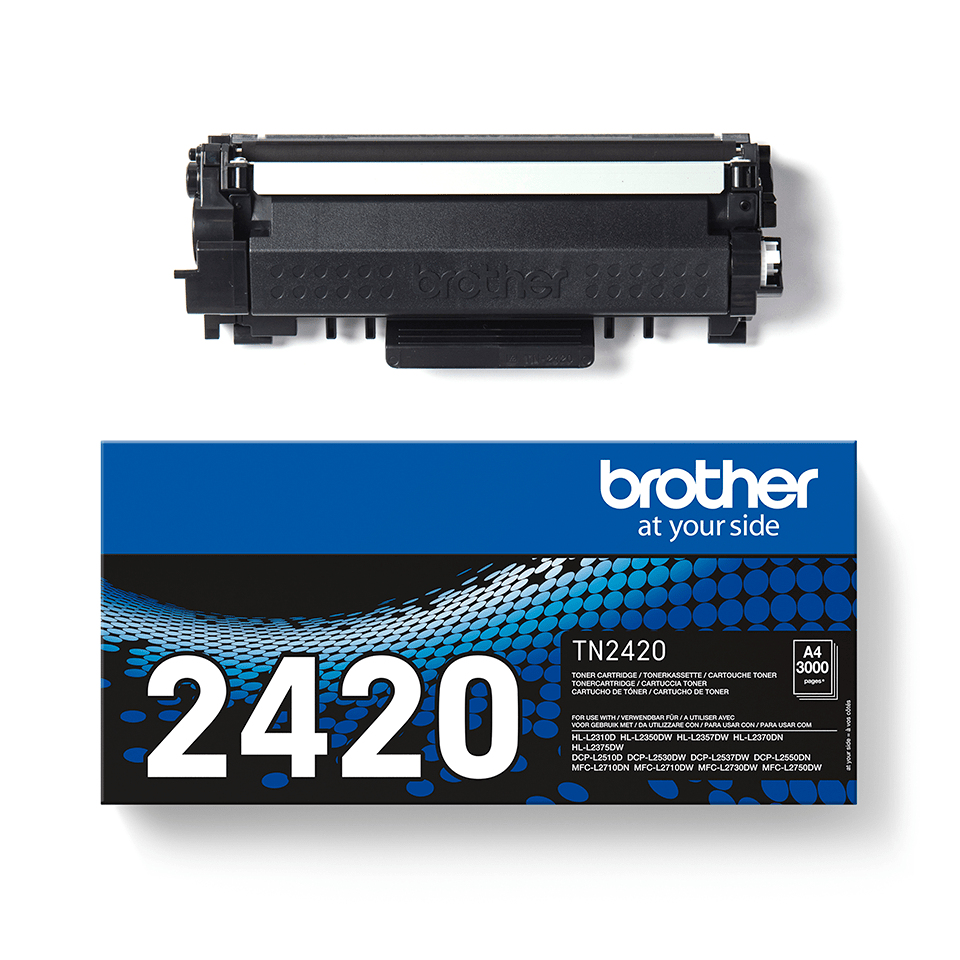 Brother TN-2420 cartucho de tóner 1 pieza(s) Original Negro - Imagen 3