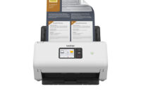 Brother ADS-4550W Escáner con alimentador automático de documentos (ADF) 600 x 600 DPI Negro, Blanco