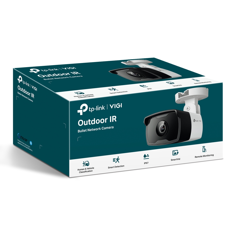 TP-Link VIGI C340I 6MM cámara de vigilancia Bala (forma) Cámara de seguridad IP Exterior 2560 x 1440 Pixeles Techo/Pared/Poste - Imagen 2