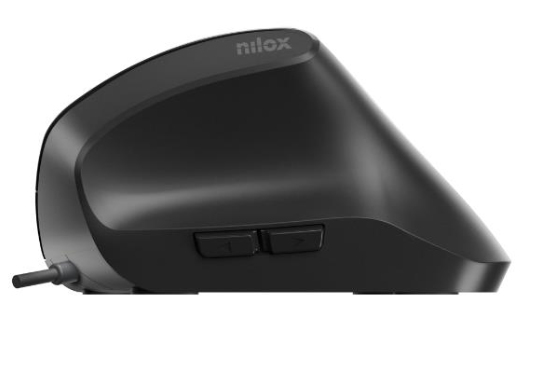 Nilox MOUSB3013 ratón Oficina USB tipo A Óptico 3600 DPI - Imagen 3
