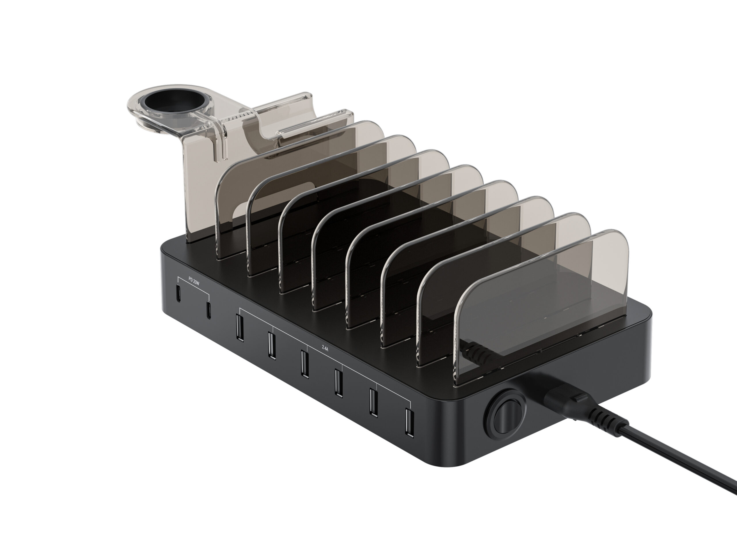 Conceptronic OZUL02B cargador de dispositivo móvil Universal Negro Corriente alterna Interior
