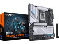 GIGABYTE B860 GAMING X WIFI6E Placa base - CPUs Intel Core Ultra, VRM de 12+1+2+1 fases, hasta 9066MHz DDR5, 1xPCIe 5.0 + 2xPCIe 4.0 M.2, LAN 2,5 GbE, WIFI 6E, USB4