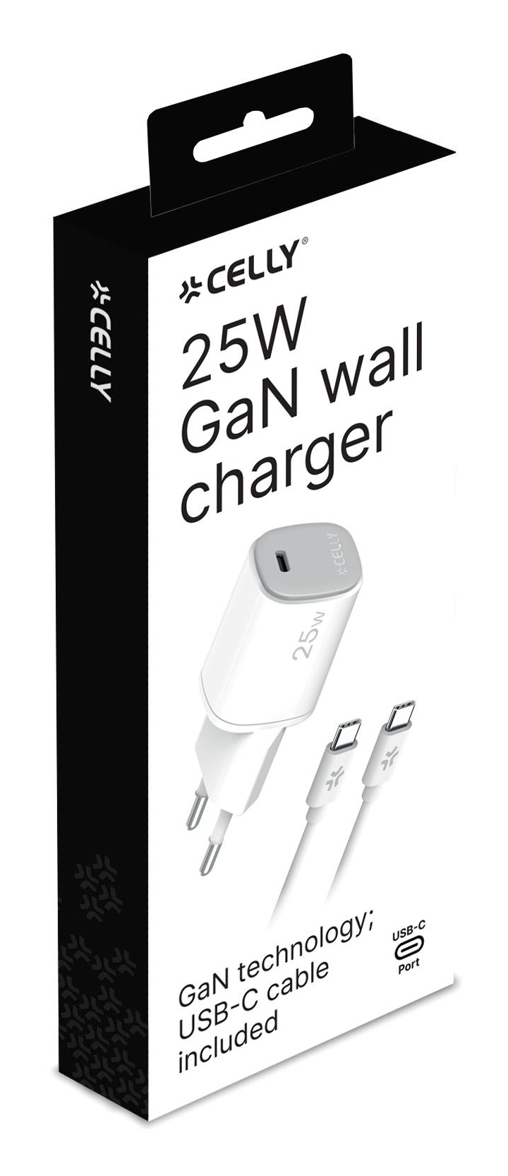 Celly UPTC1USBC25WCTC cargador de dispositivo móvil Smartphone, Tableta, Teléfono Blanco USB Interior - Imagen 2
