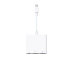 Adaptador Multipuerto Apple USB-C Digital AV HDMI 4K Blanco (MW5M3ZM/A)