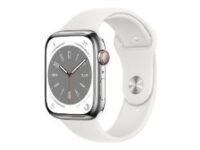 Apple Watch Series 8 45mm GPS + Cellular Caja Plata / Correa Blanca (MNKE3TY/A)