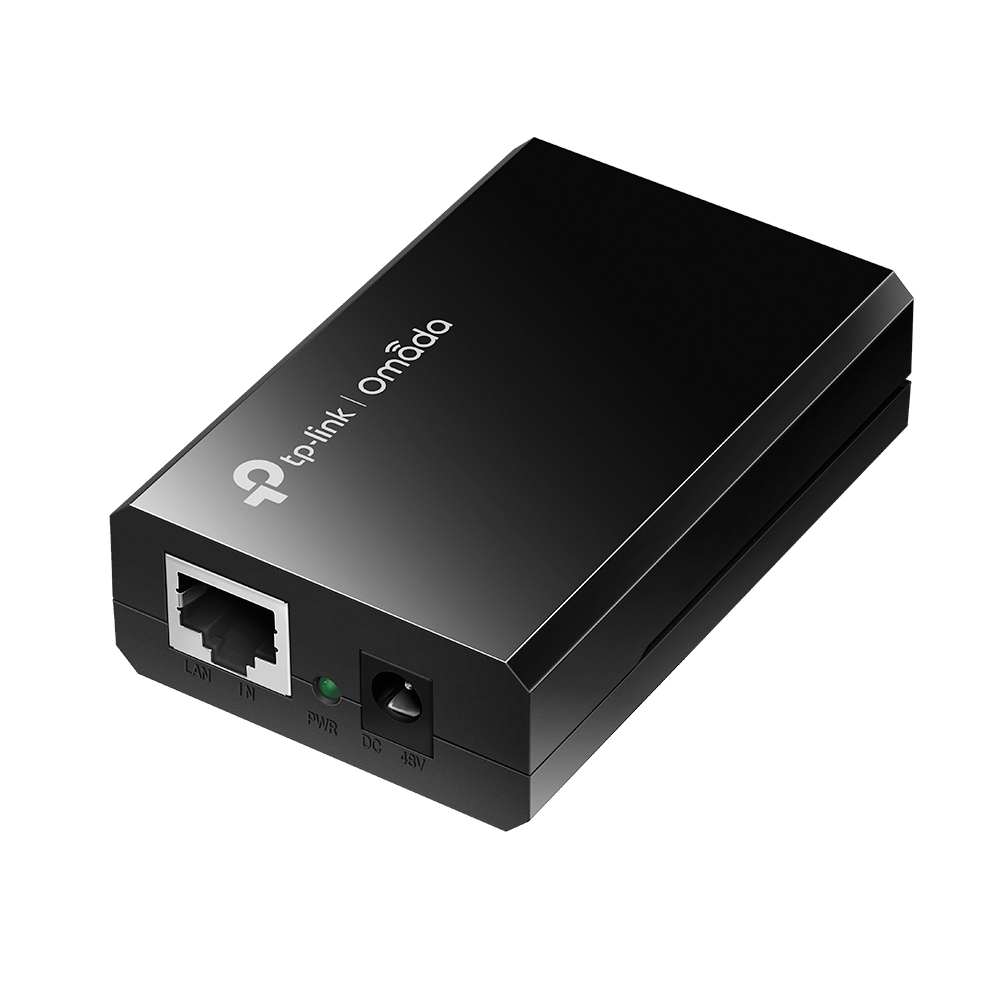TP-Link Omada POE150S adaptador e inyector de PoE Ethernet rápido, Gigabit Ethernet