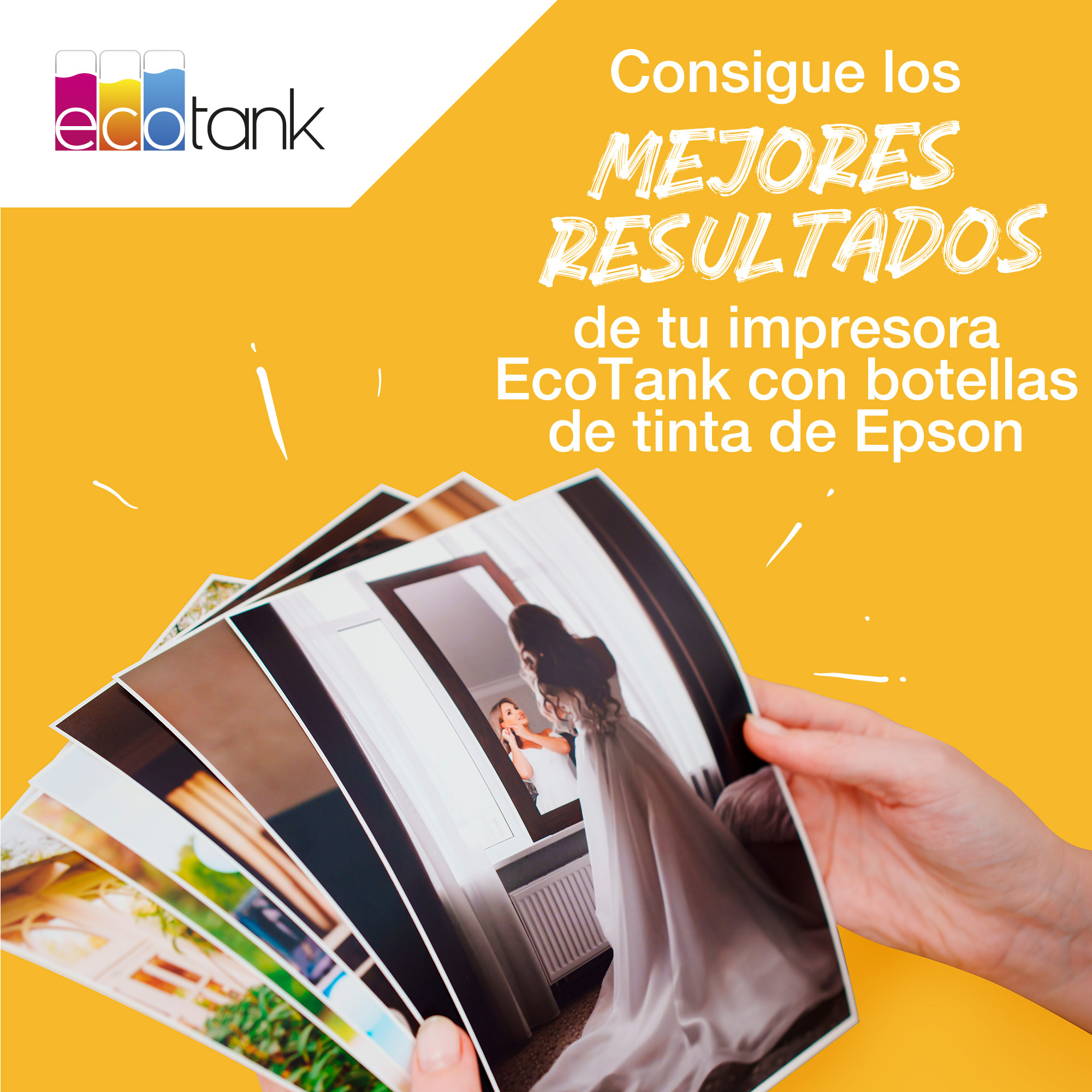 Epson 104 EcoTank Yellow ink bottle (WE) - Imagen 2
