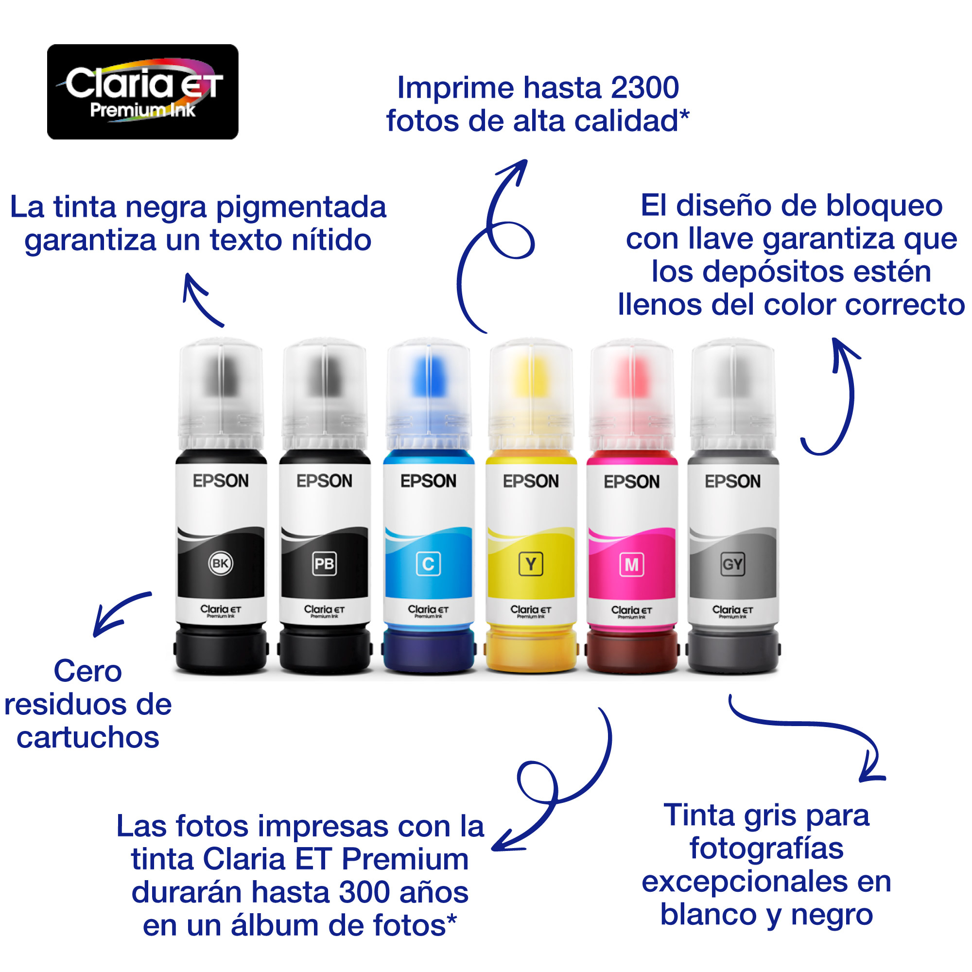 Epson 114 EcoTank Yellow ink bottle