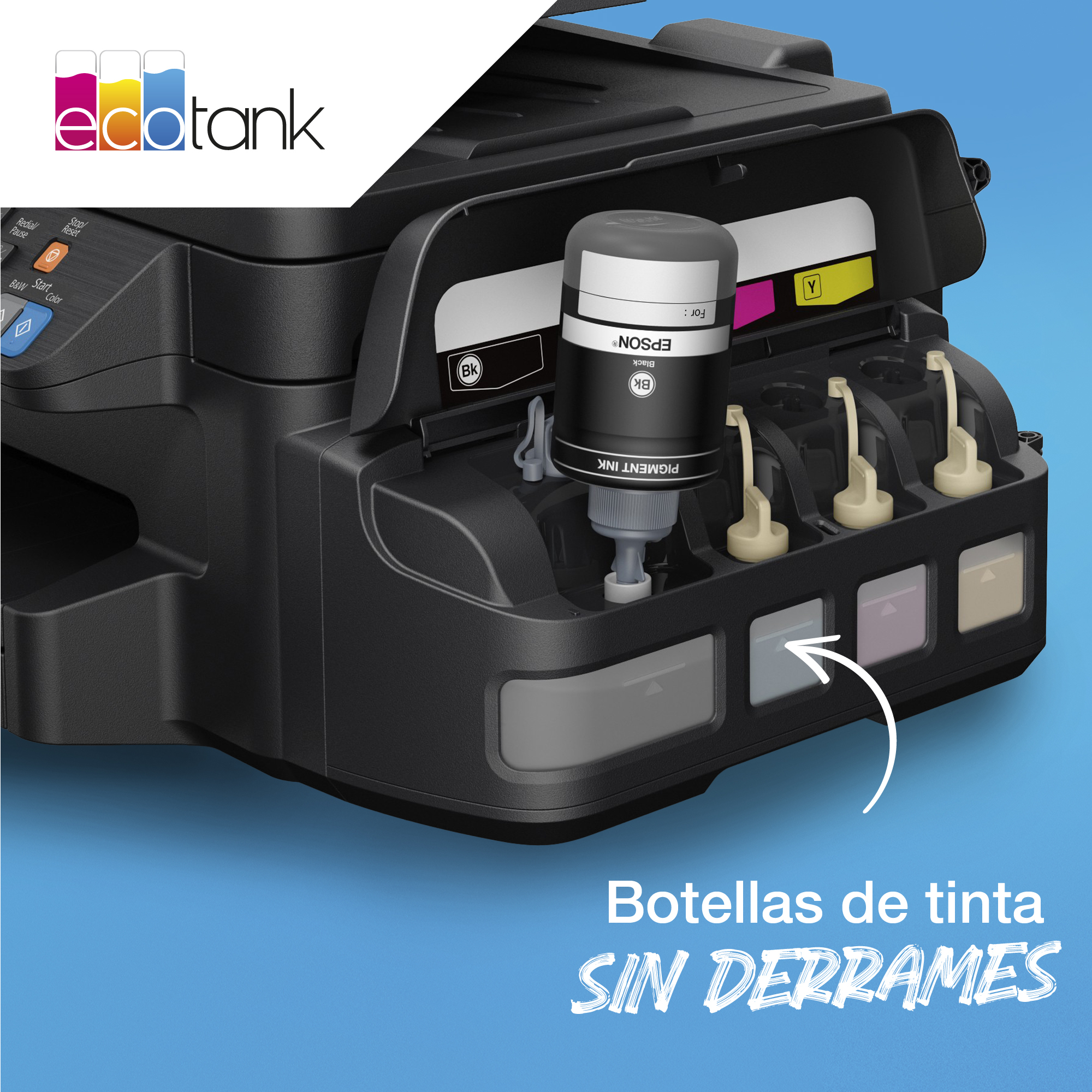 Epson 664 Botella de tinta negra EcoTank - Imagen 2