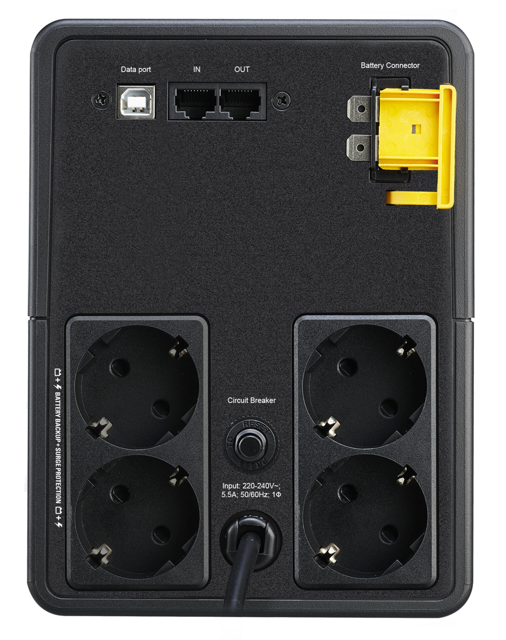 APC BX1200MI-GR sistema de alimentación ininterrumpida (UPS) Línea interactiva 1,2 kVA 650 W 4 salidas AC - Imagen 2