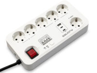 Salicru SPS SAFE MASTER+ Blanco 6 salidas AC 230 V 1,4 m