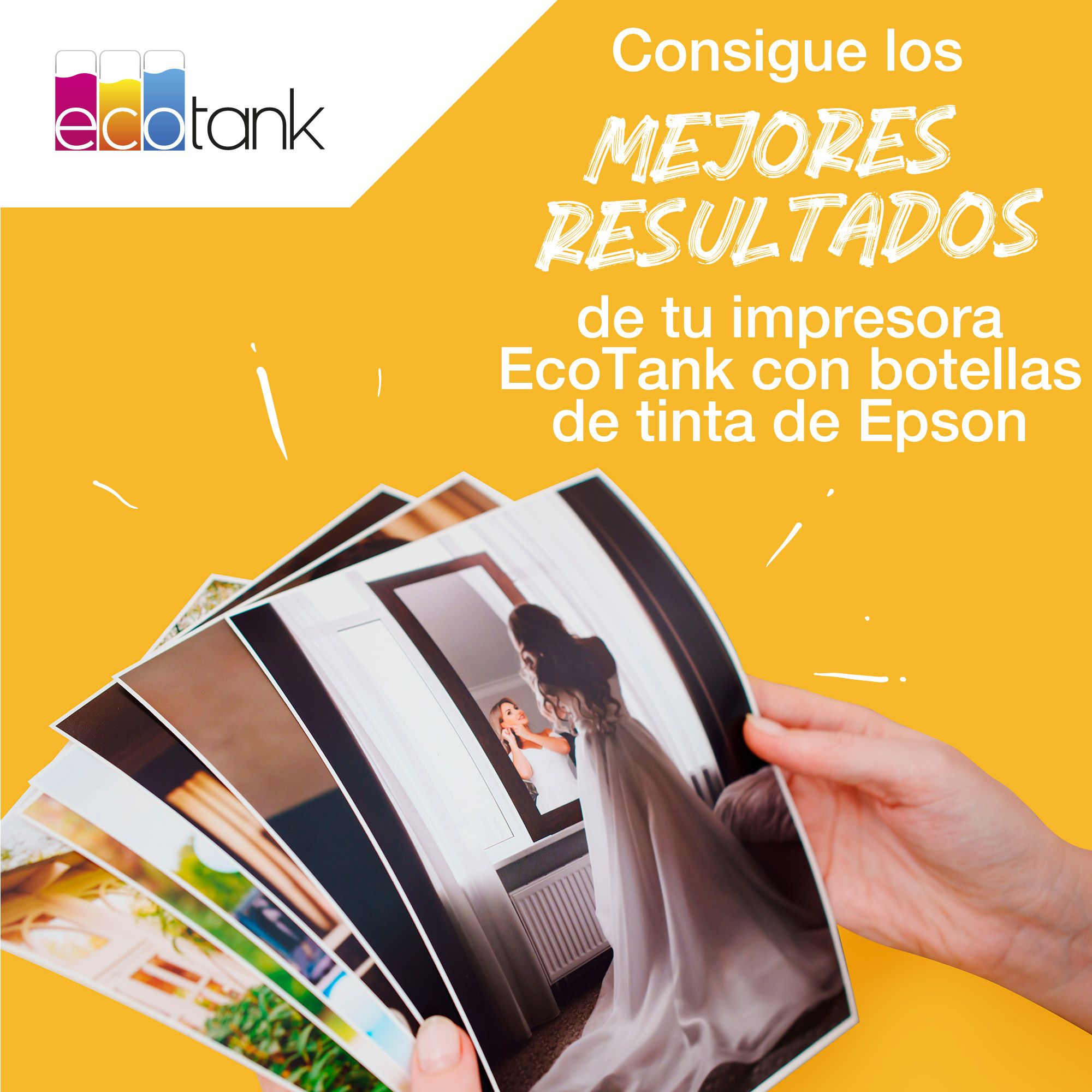 Epson 114 EcoTank Yellow ink bottle - Imagen 2