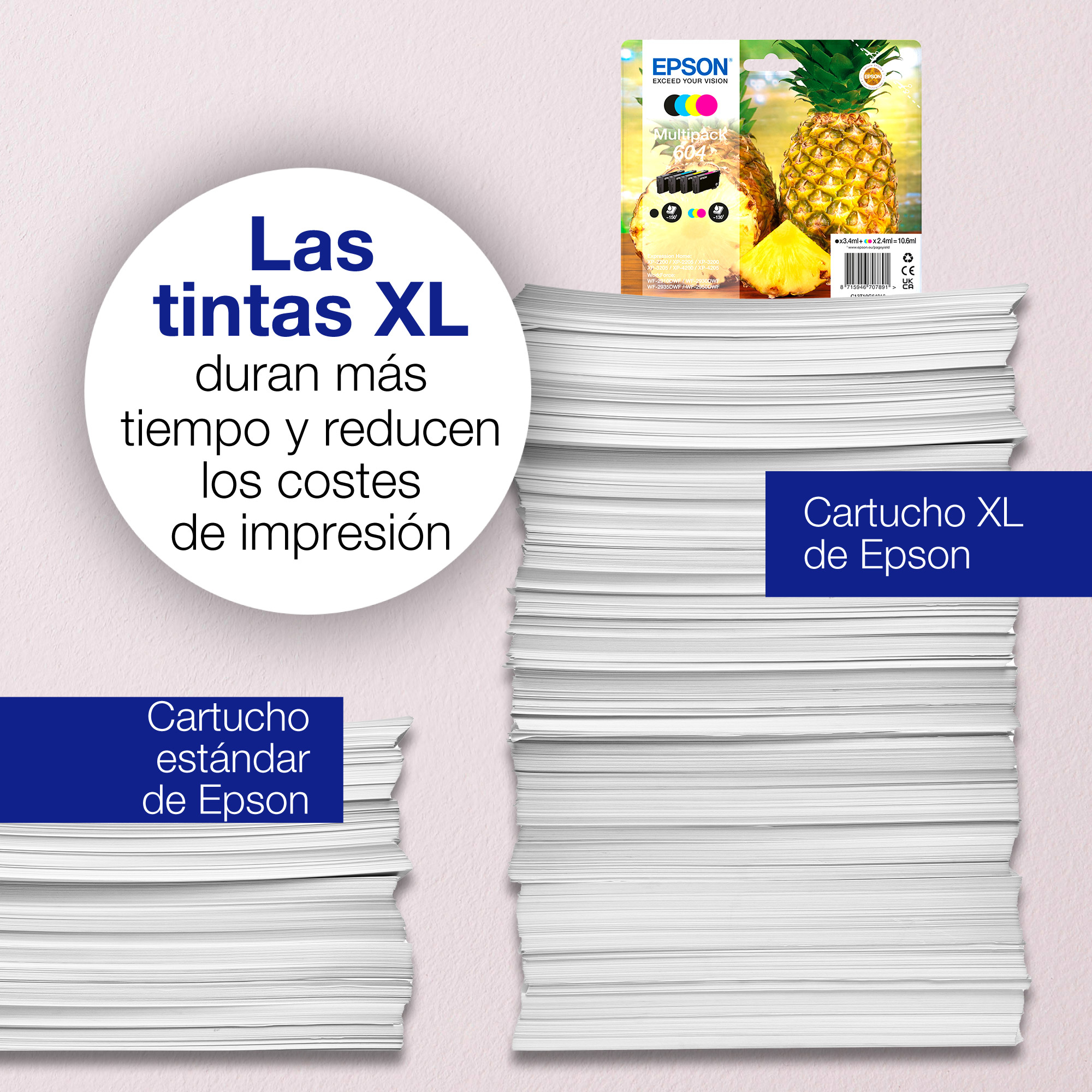 Epson Singlepack Cyan 604 Ink - Imagen 3