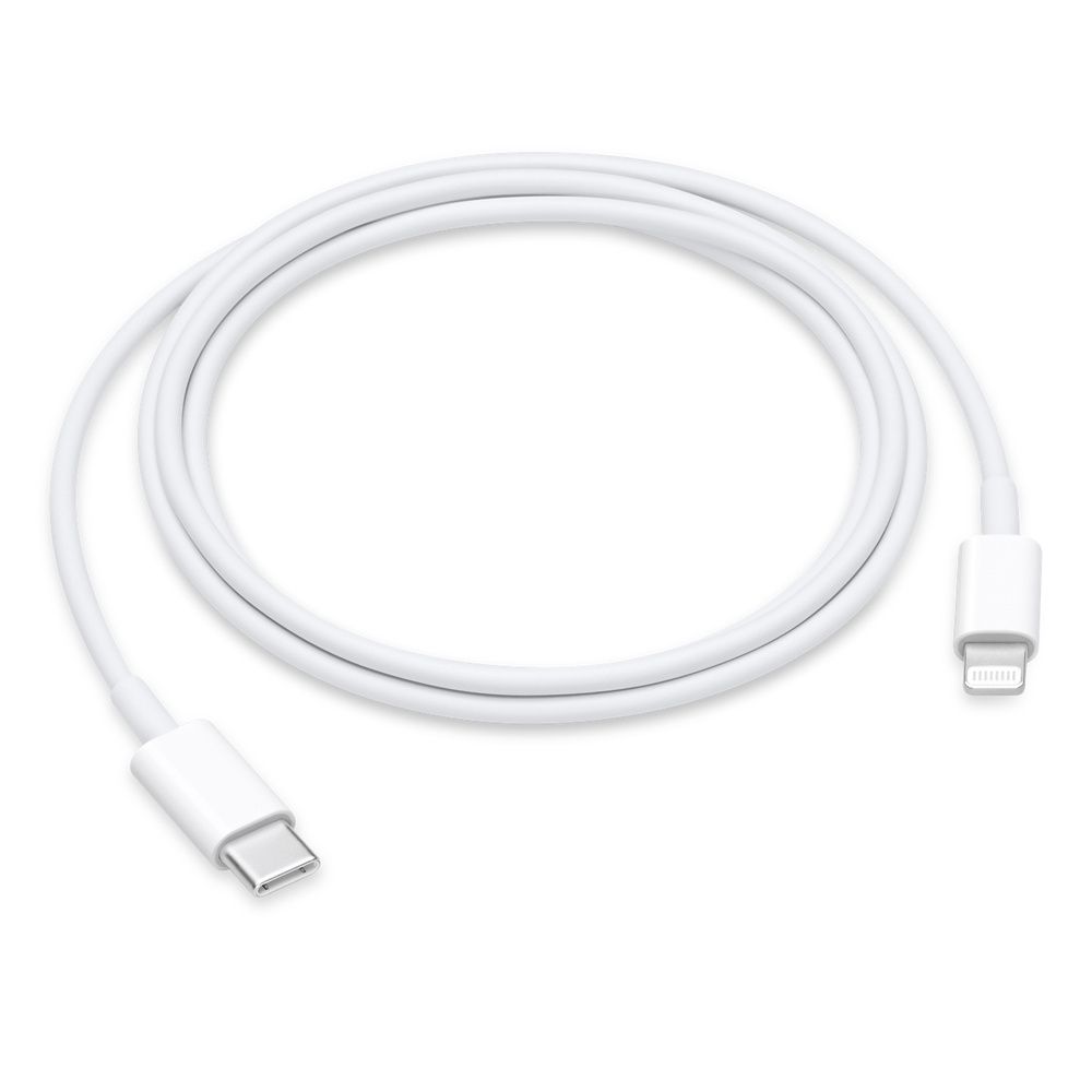 Cable Apple USB-C a Lightning 1m Blanco (MUQ93ZM/A) - Imagen 2