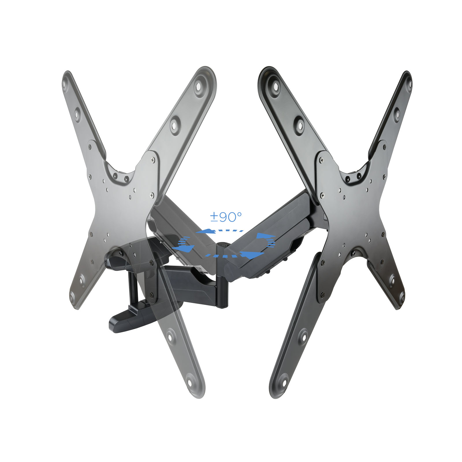 TooQ LP2355TN-B soporte para TV 139,7 cm (55') Negro - Imagen 3
