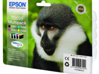 Epson Monkey Tinta multipack 4 colores T0895 DURABrite Ultra Mono