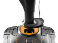 Thrustmaster T.16000M FCS Negro, Naranja USB Palanca de vuelo Analógico/Digital PC