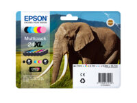 Epson Elephant Tinta negra 24XL Claria Photo HD Elefantes