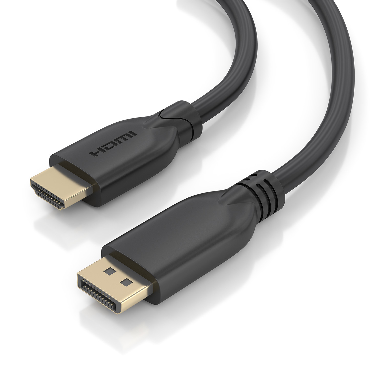 AISENS A125-0922 adaptador de cable de vídeo 10 m DisplayPort HDMI Negro - Imagen 3