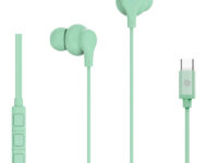 Celly UP1600TYPECGN auricular y casco Auriculares Alámbrico Dentro de oído Llamadas/Música USB Tipo C Verde