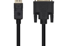 AISENS Cable Conversor DisplayPort A DVI, DP/M-DVI/M, Negro, 3.0m
