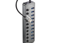 NGS IHUB 10 USB 3.2 Gen 1 (3.1 Gen 1) Type-A 5000 Mbit/s Negro