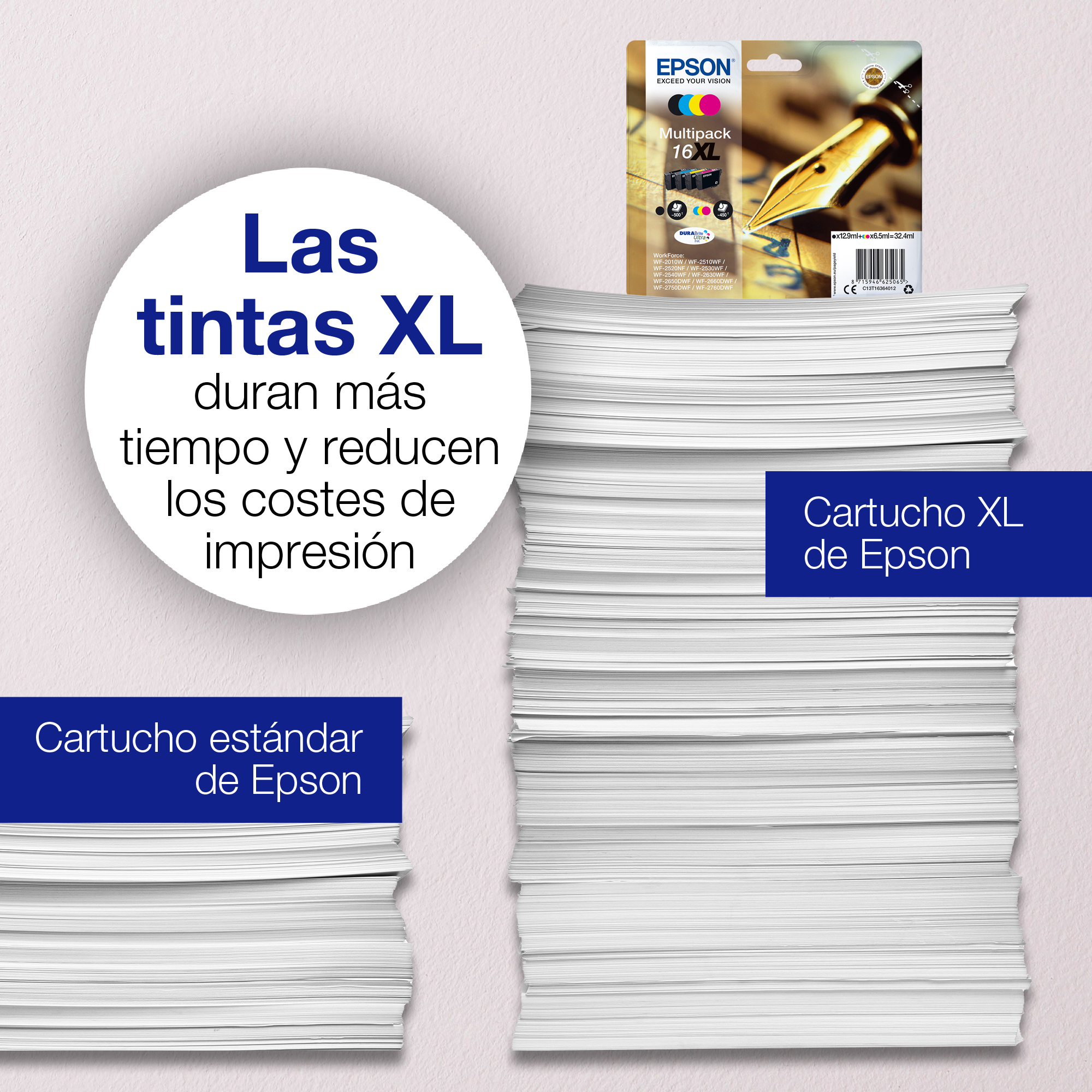 Epson Pen and crossword Singlepack Cyan 16XL DURABrite Ultra - Imagen 3
