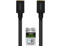 AISENS Cable HDMI V2.1 Ultra Alta Velocidad / Hec 8K@60Hz 48Gbps, A/M-A/M, Negro, 5.0M