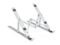 TooQ TQLRS0033-AL soporte para ordenador portátil Soporte para ordenador portátil y tableta Plata 38,1 cm (15')