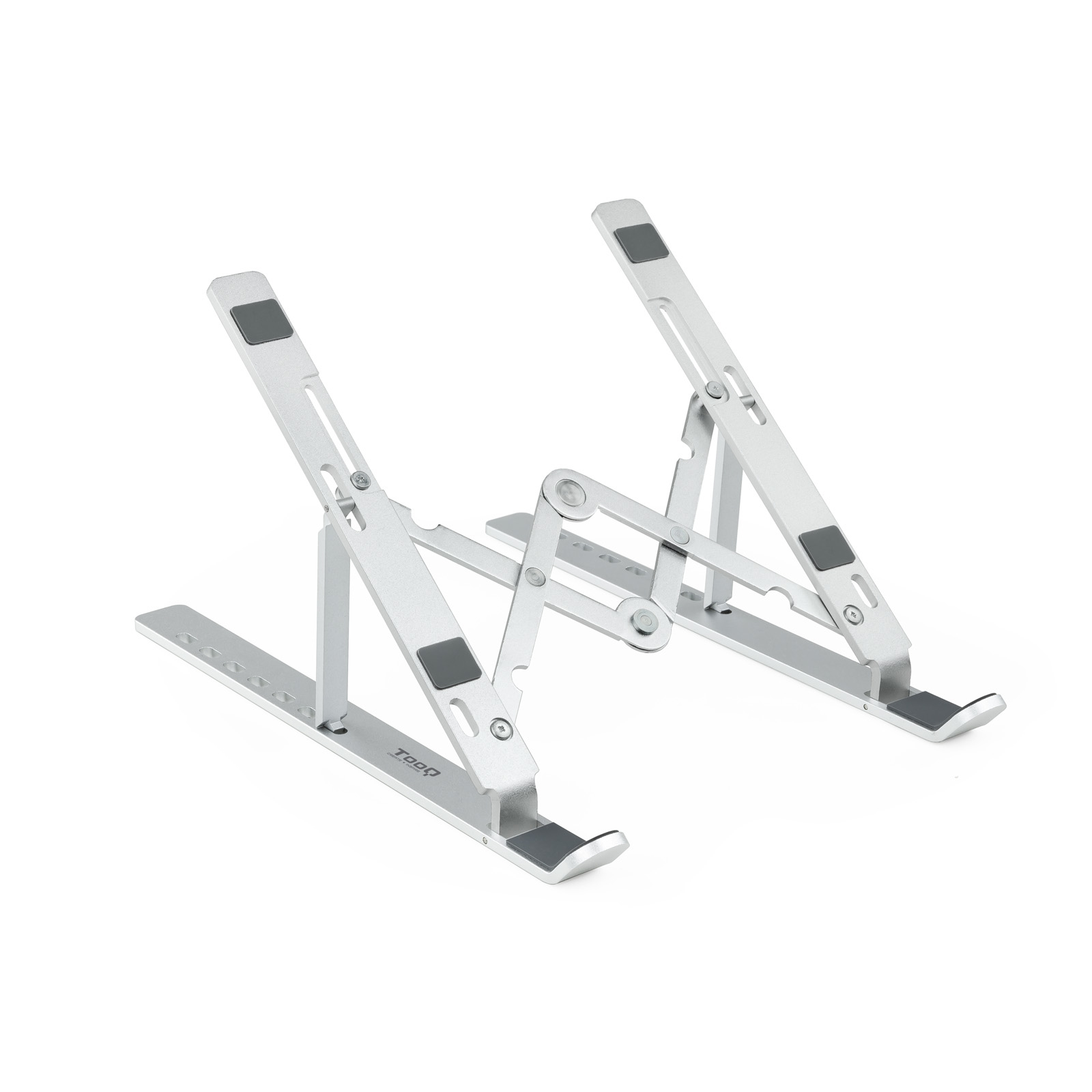 TooQ TQLRS0033-AL soporte para ordenador portátil Soporte para ordenador portátil y tableta Plata 38,1 cm (15')