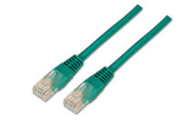 AISENS A133-0193 cable de red Verde 0,5 m Cat5e U/UTP (UTP)