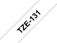 Brother TZE-131 cinta para impresora de etiquetas Negro sobre transparente