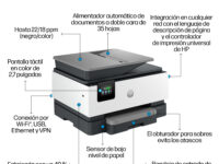 HP OfficeJet Pro 9120b Inalámbrico All-in-One Color Impresora, Impresión a doble cara; Copiadora y escáner