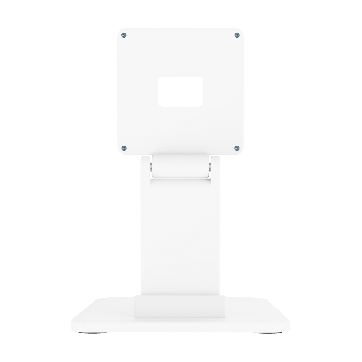 AISENS Soporte de Mesa Eco Inclinable para Monitor/POS 6.5kg de 10'-27', Blanco - Imagen 3