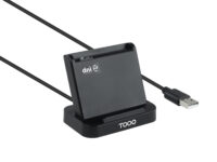 TooQ Lector de Tarjetas Inteligentes DNIe VISION USB 2.0, Negro