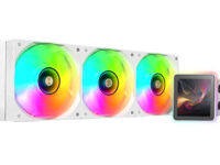 Mars Gaming ML-VISIONPRO360W Procesador Sistema de refrigeración líquida todo en uno 12 cm Blanco 1 pieza(s)