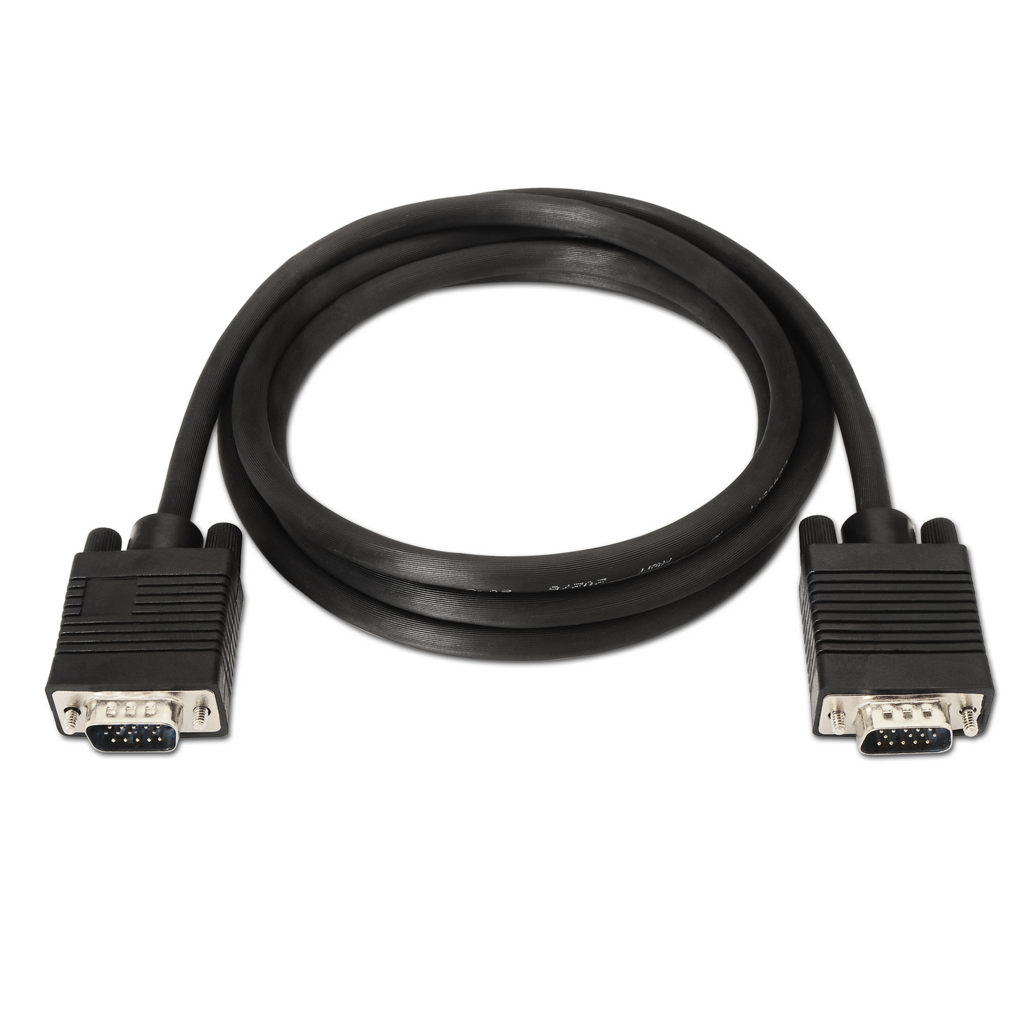 AISENS A113-0068 cable VGA 1,8 m VGA (D-Sub) Negro - Imagen 2