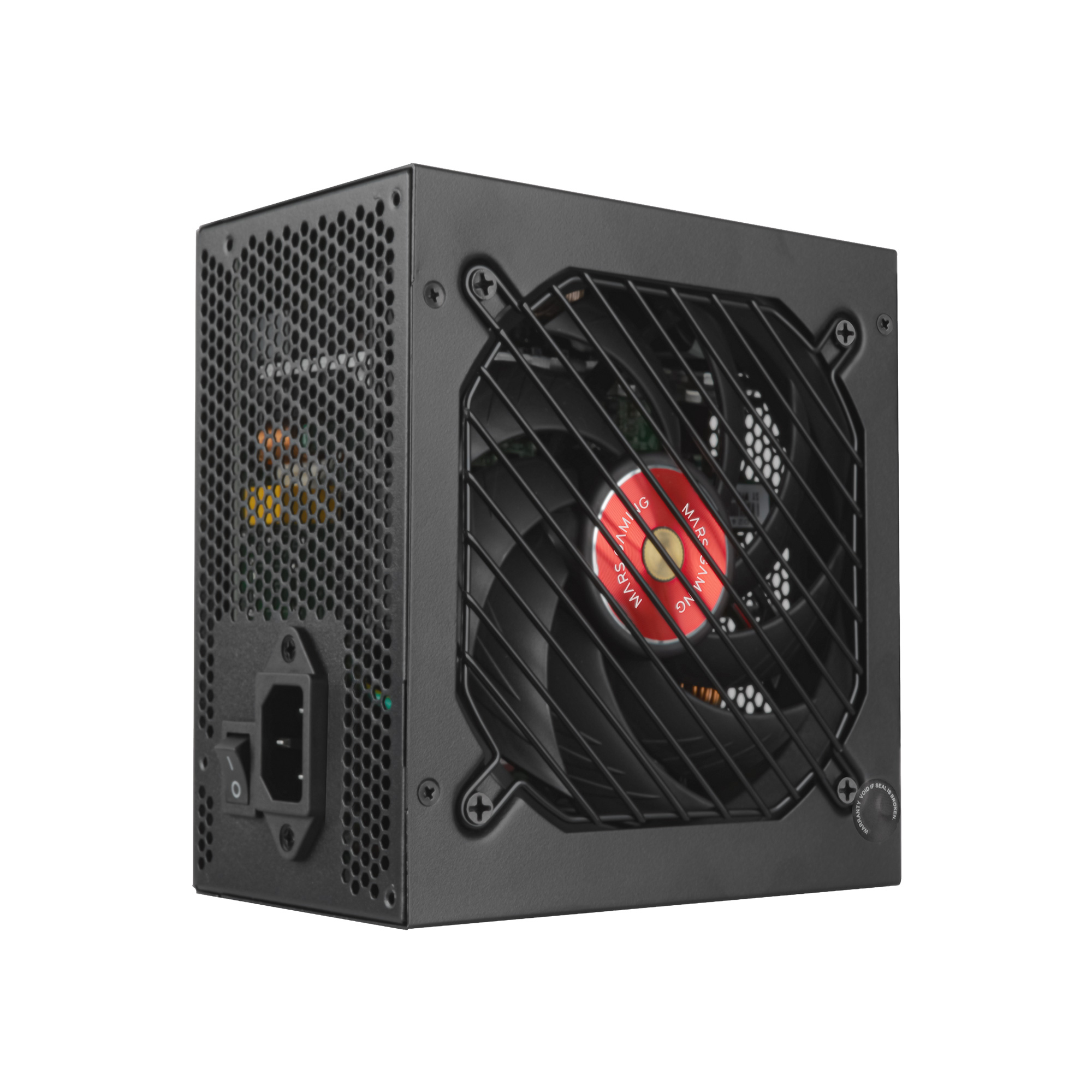 Mars Gaming MPVU750SIM unidad de fuente de alimentación 750 W 24-pin ATX ATX Negro, Rojo - Imagen 3