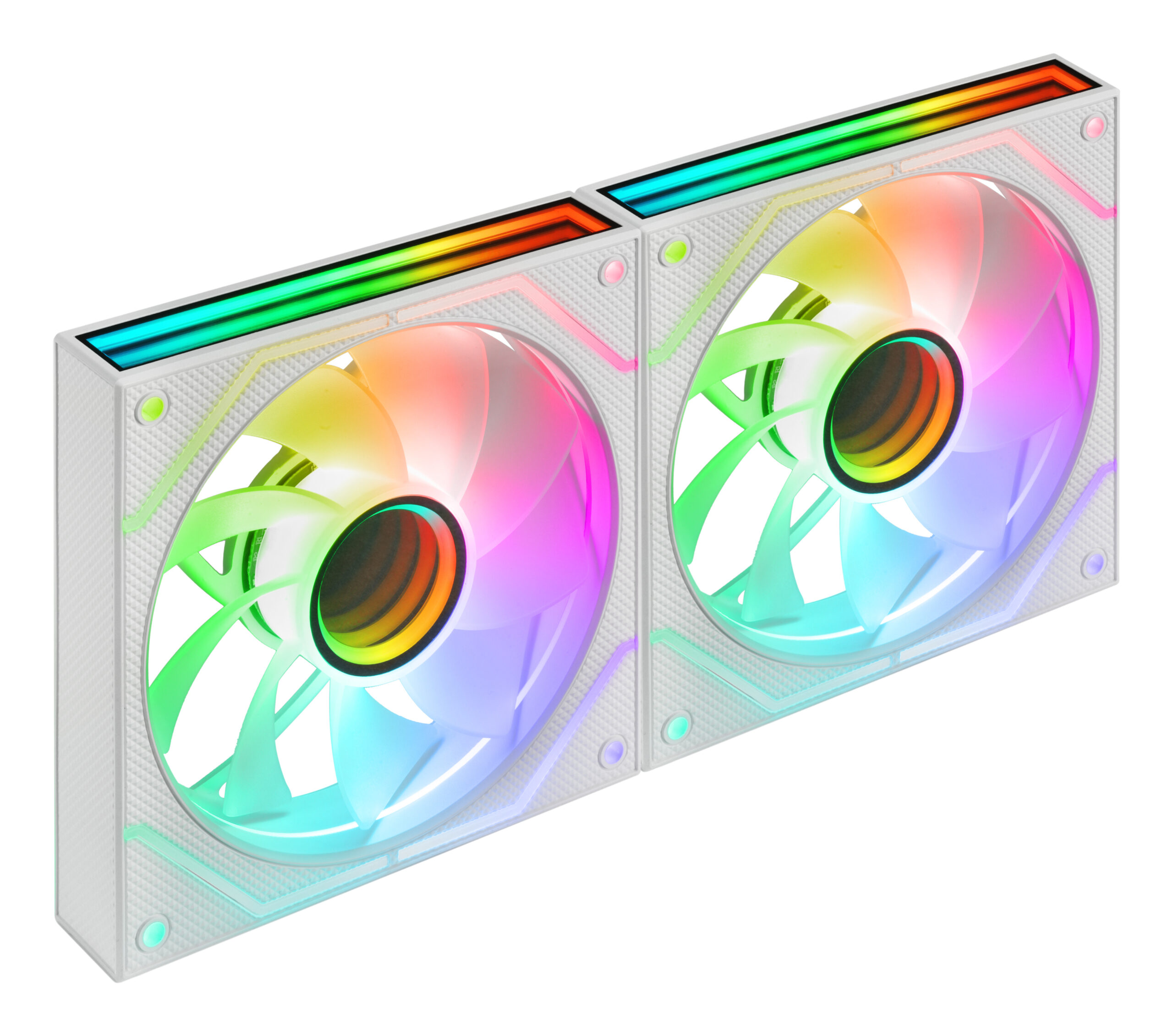 Mars Gaming MF3DPROX2RW sistema de refrigeración para ordenador Carcasa del ordenador Ventilador 12 cm Blanco - Imagen 2