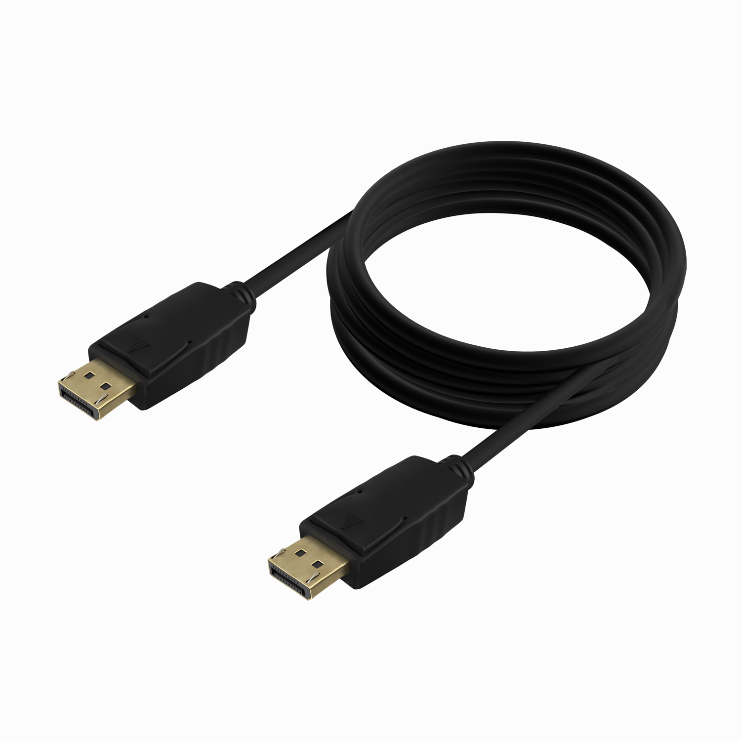 AISENS Cable DISPLAYPORT V1.2 CCS 4K@60Hz, DP/M-DP/M, Negro, 3.0m - Imagen 2