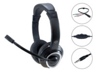 Conceptronic POLONA02BA auricular y casco Auriculares Alámbrico Diadema Juego Negro