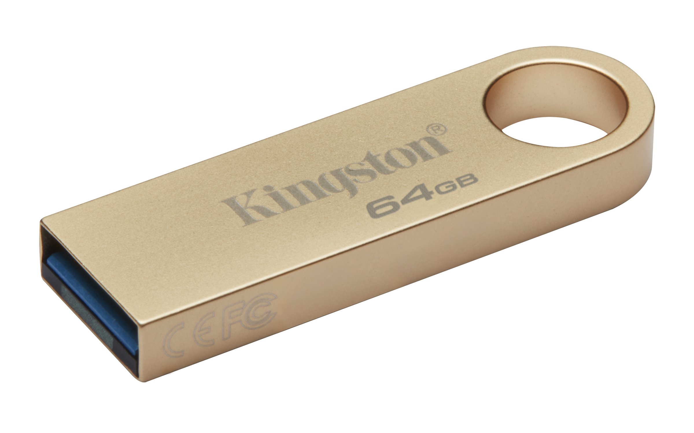 Kingston Technology DataTraveler 64GB 220MB/s Unidad USB 3.2 Gen 1 Metálica SE9 G3 - Imagen 3